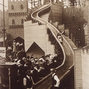 Slide at Sydenham, 1903