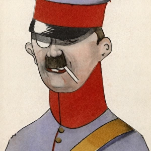 A smart, rather odd German Military Officer