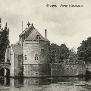 Smedenport City Gate, Bruges, Belgium