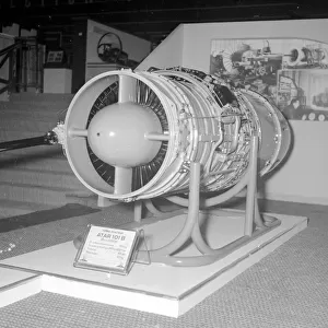 SNECMA ATAR 101B at the Paris Salon Aeronautique 1949