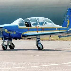 Print of a Socata TB-30 Epsilon aircraft Print of a Socata TB-30 Epsilon aircraft