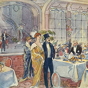 Social / Paris Diners 1913