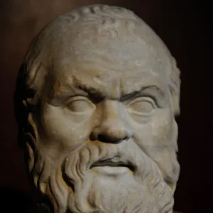 Socrates (470-399 BC). Bust