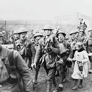 Soldiers in Lille 1918