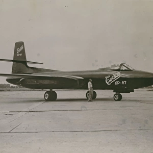 The sole Curtiss XP-87 Blackhawk, 45-59600