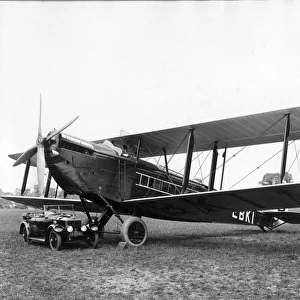 The sole de Havilland DH54 Highclere G-EBKI