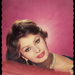 Sophia Loren / Postcard