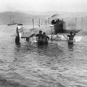 Sopwith seaplane, Balkan Front, WW1
