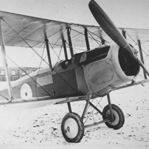 Sopwith Type B1, (on the ground, forward view)