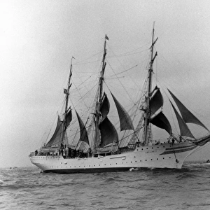 The Sorlandet, Norwegian tall ship, in Tall Ships Race