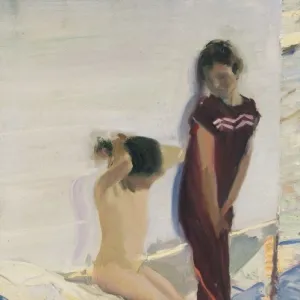 SOROLLA, Joaqu�(1863-1923). Before the Bath