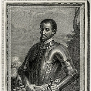 SOTO, Hernando de (1499-1542). Spanish explorer