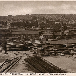 South Africa - Transvaal - A Gold Mine, Johannesburg