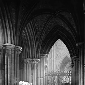 South Aisle and Choir, Lichfield Cathedral, Staffordshire