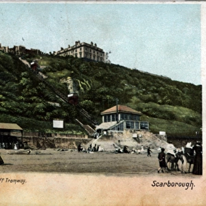 South Cliff Tramway - Lift, Scarborough, Yorkshire