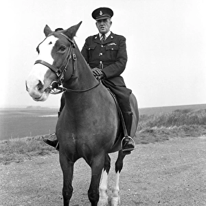 South Downs Ranger on horseback, Sussex