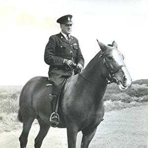South Downs Ranger on horseback, Sussex