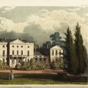 Southill Park, the seat of William Henry Whitbread