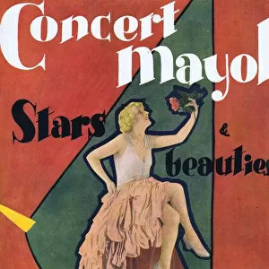 Souvenir brochure for the Concert Mayol