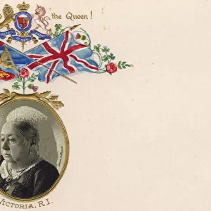 Souvenir Postcard - Queen Victoria