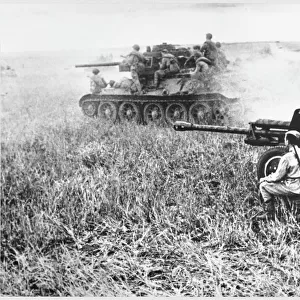 Soviet Tank and Gun