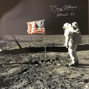 Space Memorabilia - Apollo 11 Buzz Aldrin photo