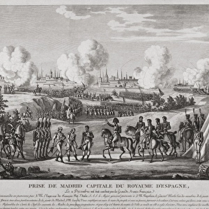 Spain (1808). Peninsular War. Capture of Madrid