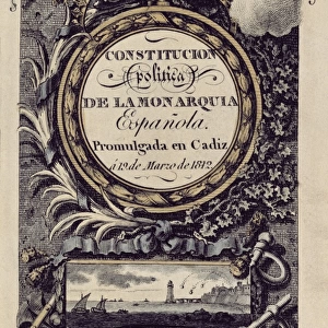 Spain (1812). Constitution of Cᤩz (19th March