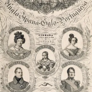 Spain (1834). Quadruple Alliance between Britain