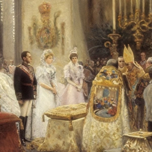 Spain (1906). Wedding of Alfonso XIII and Victoria