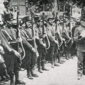 Spain (1917). General strike. The army proclamates