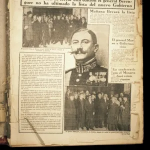 Spain (1930). Newspaper La Nacion (29th January