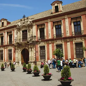 Spain. Andalusia. Sevilla. Archbishops Palace