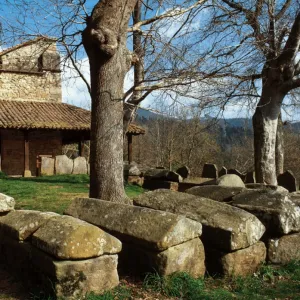 Spain. Basque Country. Necropolis of Argineta. Formed by sep