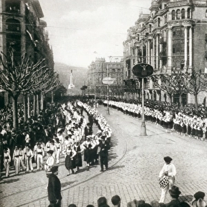 SPAIN. Bilbao. Spain. Second Republic (1931-1936)