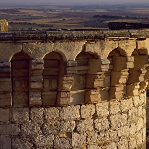 Spain. Castile-La Mancha. Belmonte. Castle. Built in 15th ce