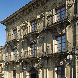 Spain. La Rioja. Briones. Palacio de Marques de San Nicolas