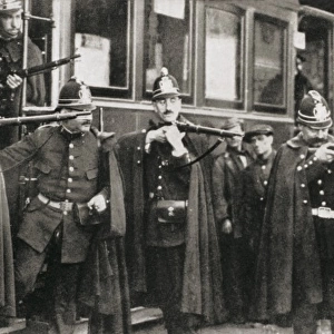 SPAIN. Madrid. Spain (1919). Tramway strike