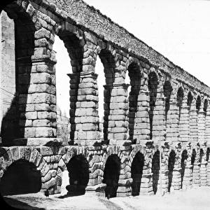 Spain - Segova, The Roman Aqueduct