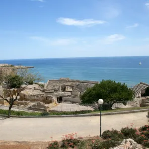 Spain. Tarragona. Roman Amphitheatre. 2nd century AD