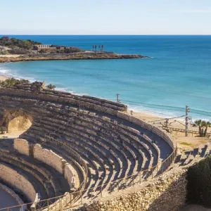 Spain. Tarragona. Roman anfitheate