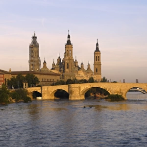 SPAIN. Zaragoza. Basilica of Our Lady of the