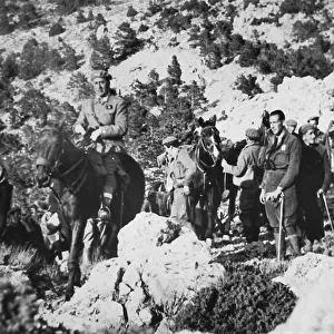 Spanish Civil War (1936-1939). Carlist requetes