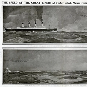 Speed of the great liners by G. H. Davis