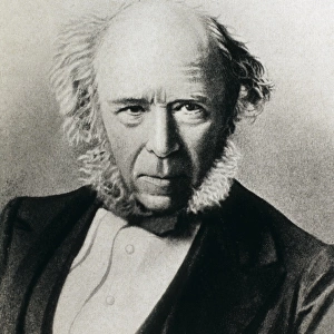 SPENCER, Herbert (1820-1903). Portrait of Herbert