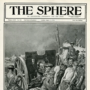 Sphere cover - British gunners turning German gun on enemy