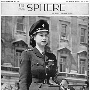 The Sphere Front Cover: Princess Elizabeth