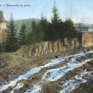 The Spillway of the Gileppe Dam, Wallonia, Belgium