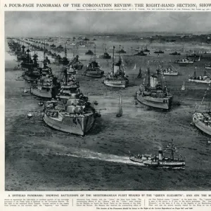 Spithead panorama, ships on north side