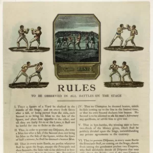Sport / Boxing / Rules / 1743